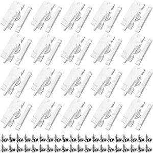 Qunclay 20 Pack Cam Action Window Sash Locks and Keeper