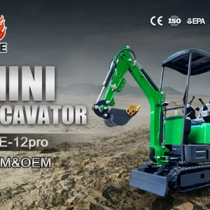 1.2 Ton Mini Excavators Ce Epa Micro Digger Multifunctional