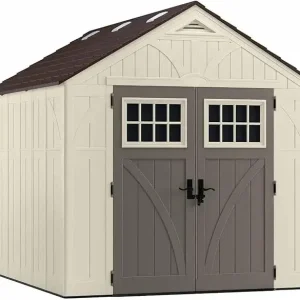 8' x 10' Heavy-Duty Resin Tremont Storage Shed, Sand - AliExpress 15 - Color : Vanilla - Ships From : United States