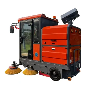 Enhanced Productivity Ride on Sweeper Industrial