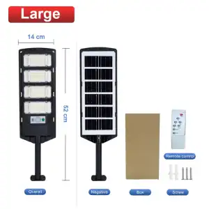 4000W Outdoor Solar Lamp LED Street Lights Sensing and Constant Light-Free Shipping-Techvett