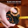 Version 1.0.0 Digital Laser Tape Measure with Type-C Charging, 131-ft