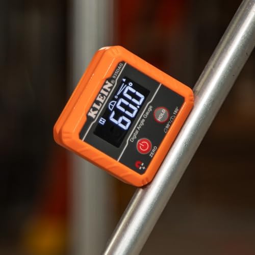 Klein Tools 935DAG Digital Angle Gauge & Electronic Level, 0–90° and 0–180° Measurement Ranges-Techvett-Free Shipping