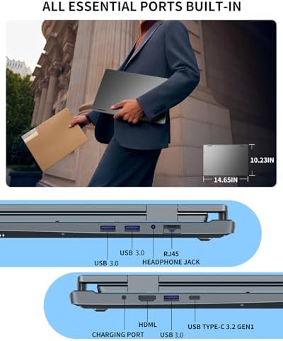 KOOFORWAY Triple Screen Laptop 16” + Dual 10.5”, Core i7-12700H, 32GB RAM, 2TB SSD, Windows 11 Pro-Free Shipping to Jamaica/No Import Charges!!!