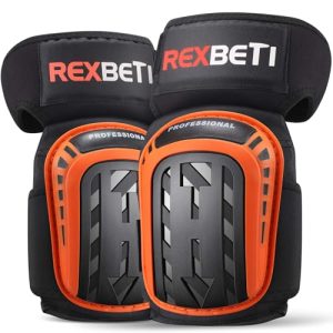 Version 1.0.0 REXBETI Heavy Duty Knee Pads for Work & Construction, Anti-Slip Foam Gel Knee Protection with Strong Straps for Gardening, Flooring & Cleaning-Free Shipping to Jamaica/No Import Charges!!!