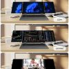 KOOFORWAY Triple Screen Laptop 16” + Dual 10.5”, Core i7-12700H, 32GB RAM, 2TB SSD, Windows 11 Pro-Free Shipping to Jamaica/No Import Charges!!!
