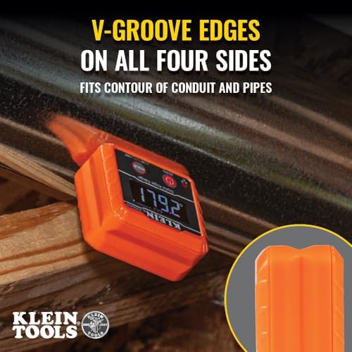 Klein Tools 935DAG Digital Angle Gauge & Electronic Level, 0–90° and 0–180° Measurement Ranges-Techvett-Free Shipping