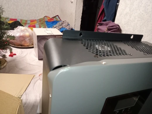 PowMr 4.2KW Hybrid Solar Inverter 24V 220V Off Grid Pure Sine Inverter Dual Output Built in WIFI with MPPT 100A Solar Charger